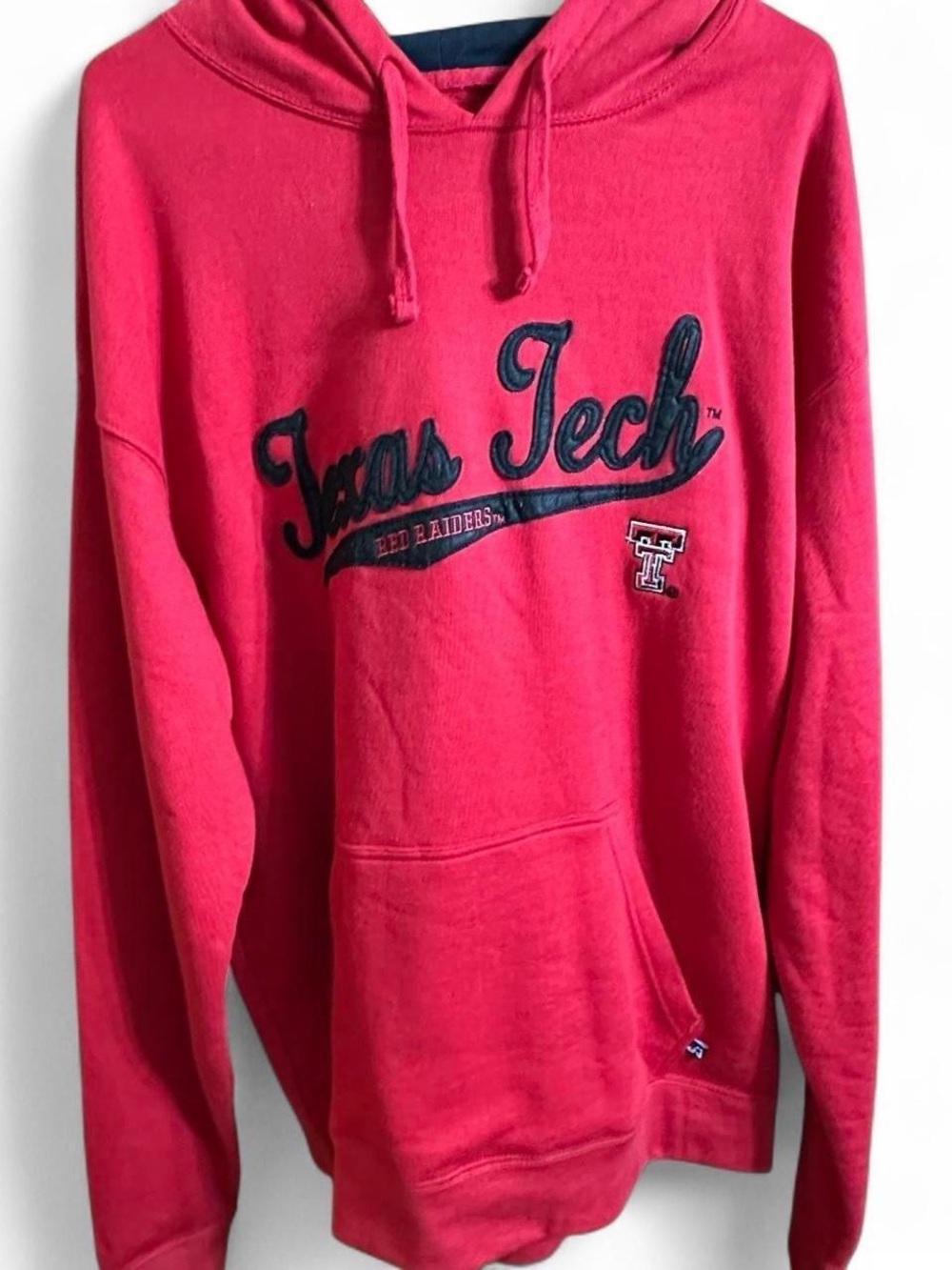 J. America Texas Tech Vintage Red Pullover Hoodie University